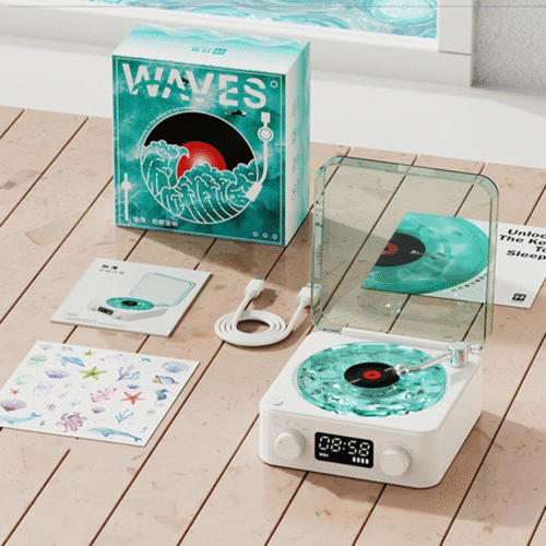 Retro Turntable Speaker